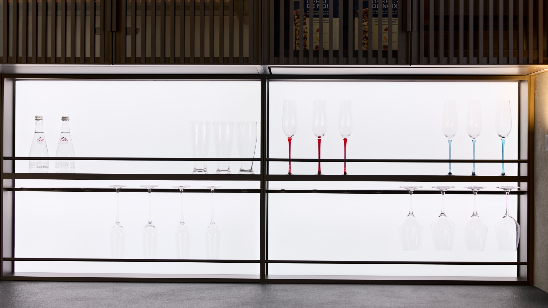 MONTEUX<br>Open Lighting Storage Rack